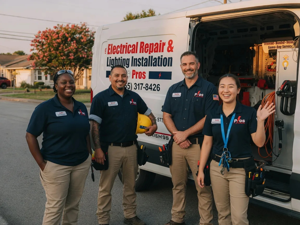 Licensed Electrician company in Husser, LA
